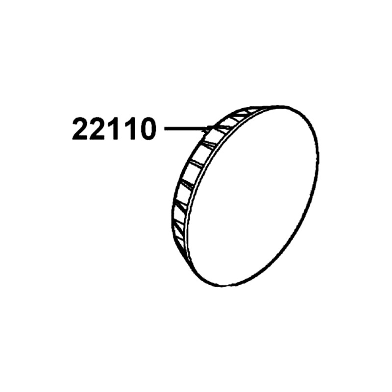 22110-LFG1-C00 FACE COMP MOVABLE DRIVE — diagram cutout