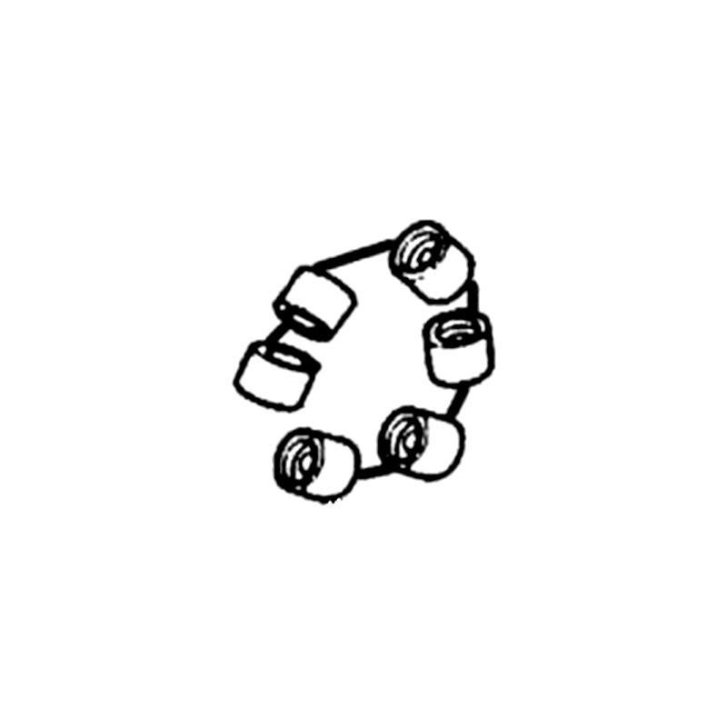 22121-LFG2-315 ROLLER SET WEIGHT (1SET:6PCS) — diagram cutout