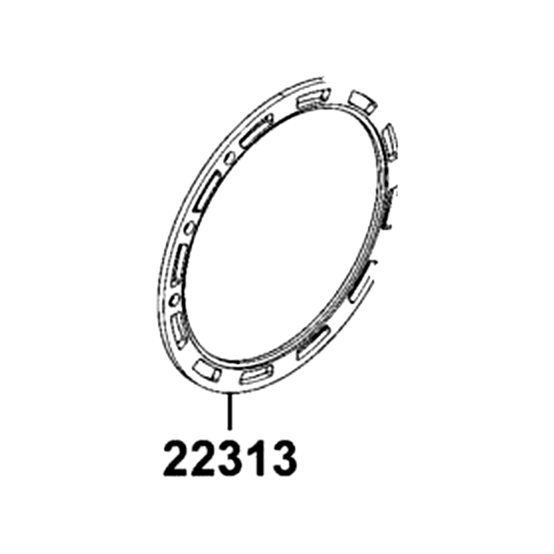 22313-LGC6-E00-A PRESSURE PLATE CLUTCH (zero HOLE TYPE) — diagram cutout