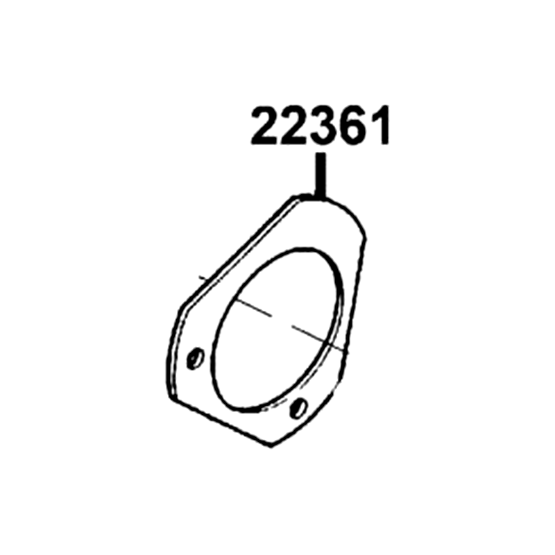22361-LGE7-E00 PLATE CLUTCH SIDE — diagram cutout