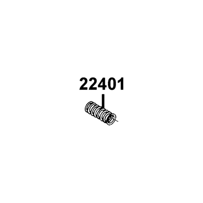 22401-LCA7-C10 SPRING CLUTCH — diagram cutout