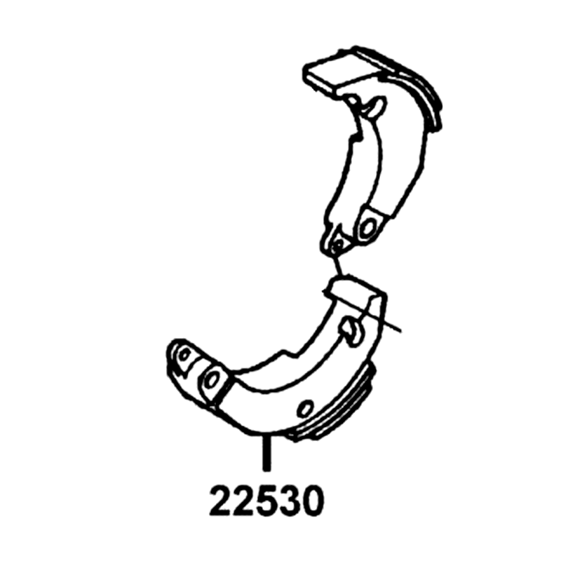 22530-KNBN-931 WEIGHT CLUTCH — diagram cutout