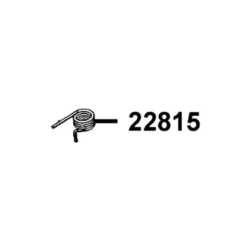 22815-LBG5-C10 SPRING CLUTCH LEVER — diagram cutout