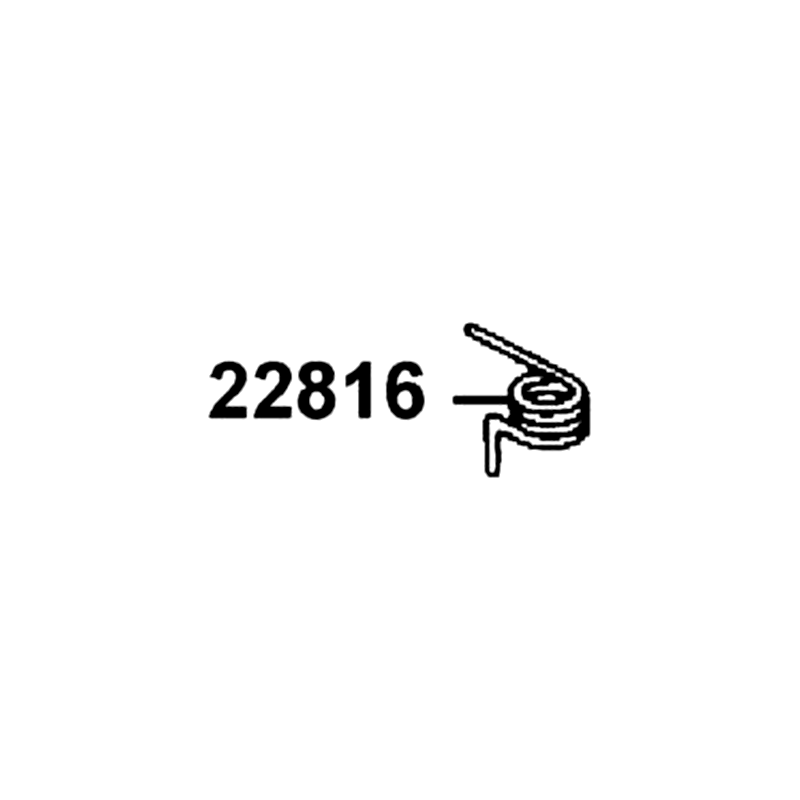 22816-3E55-001 SPRING CLUTCH LEVER — diagram cutout