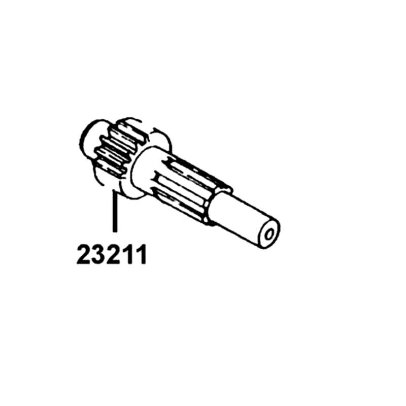 23211-LLB1-900 SHAFT MAIN — diagram cutout