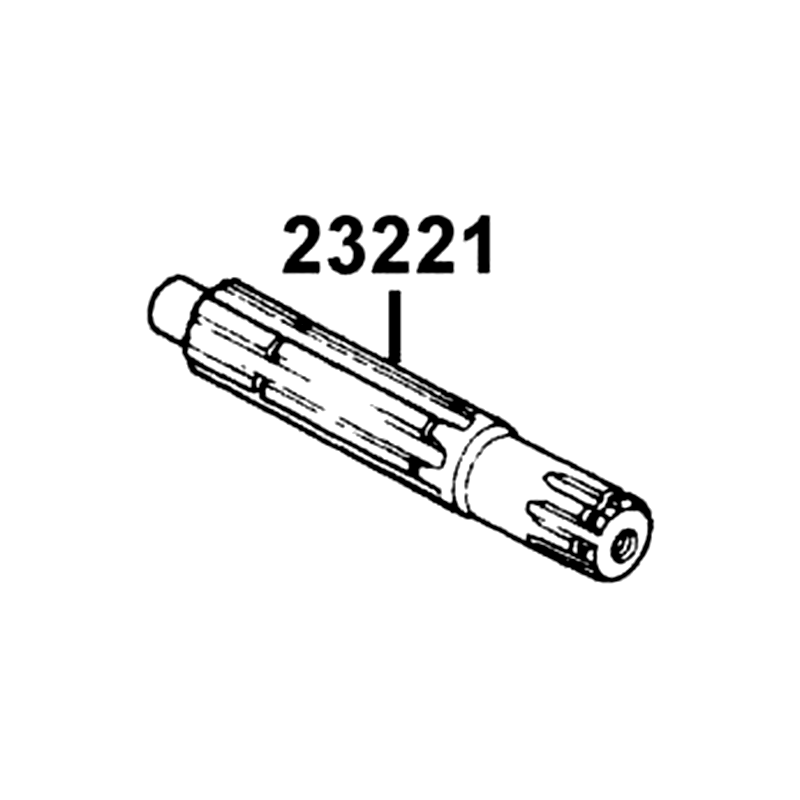 23221-LCA7-C10 SHAFT COUNTER TRANSMISSION — diagram cutout