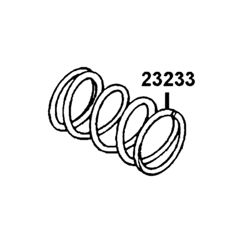 23233-LEA3-C00 SPG DRIVEN FACE — diagram cutout