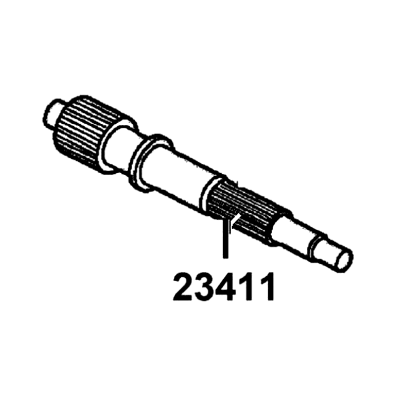 23411-KEC4-C00 SHAFT DRIVE — diagram cutout