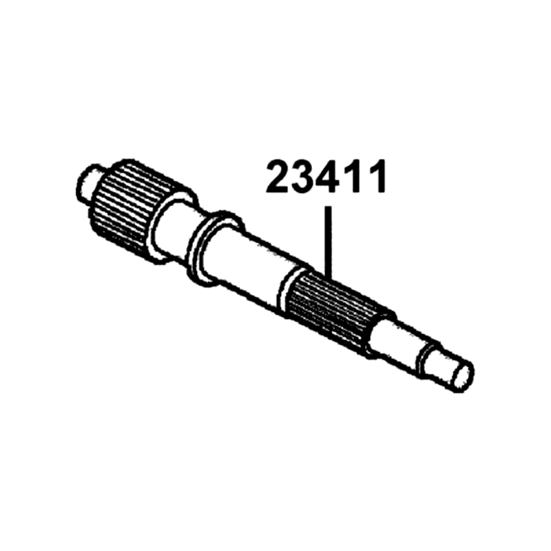 23411-LFB5-C00 SHAFT DRIVE — diagram cutout