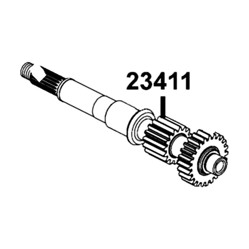 23411-PTA1-900 SHAFT DRIVE — diagram cutout