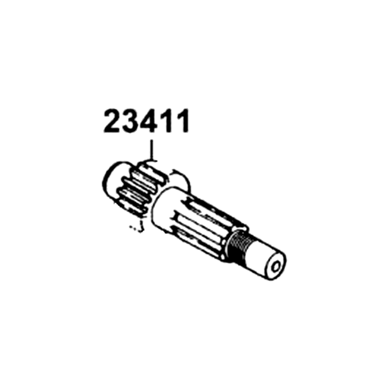 23411-PTA3-E00 SHAFT DRIVE — diagram cutout