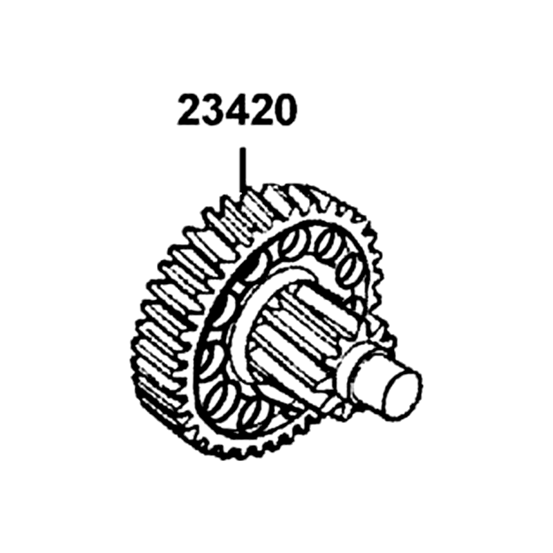 23420-LEA7-E00 SHAFT COMP COUNTER — diagram cutout
