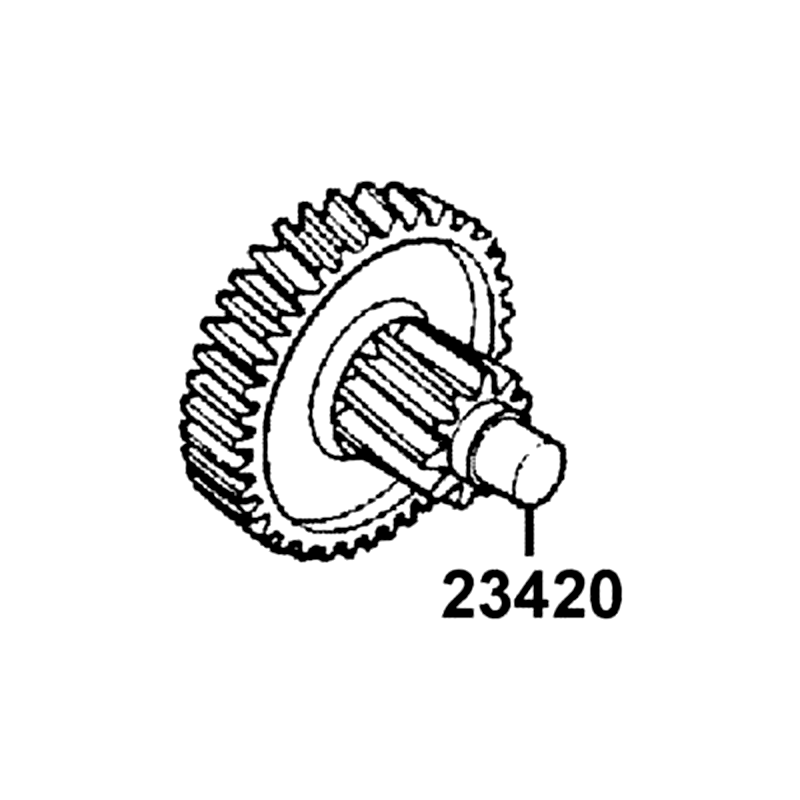 23420-LFB5-C00 SHAFT COMP COUNTER — diagram cutout