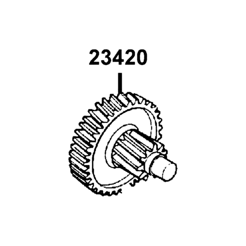 23420-LKC6-900 SHAFT COMP. COUNTER — diagram cutout