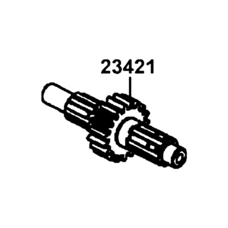 23421-LDB5-E00 SHAFT COUNTER 19T — diagram cutout