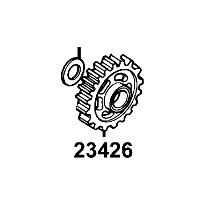 23426-KKAK-900 GEAR COUNTER SHAFT LOW — diagram cutout