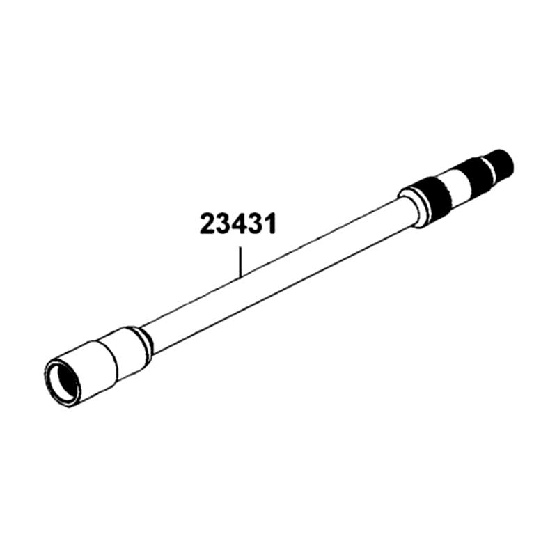 23431-LDB5-E00 SHAFT FINAL — diagram cutout