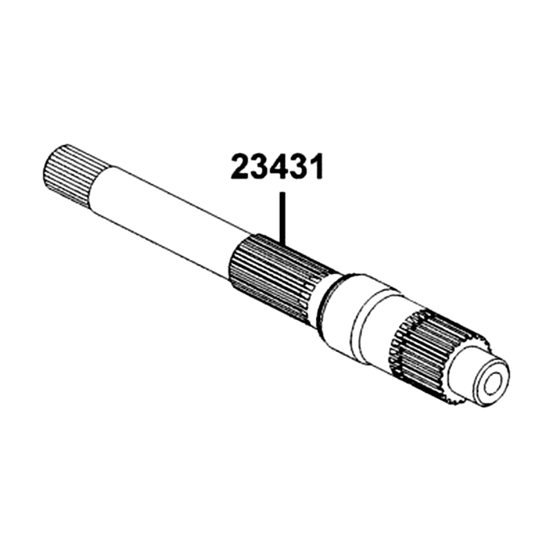 23431-LEA7-E00 SHAFT FINAL — diagram cutout