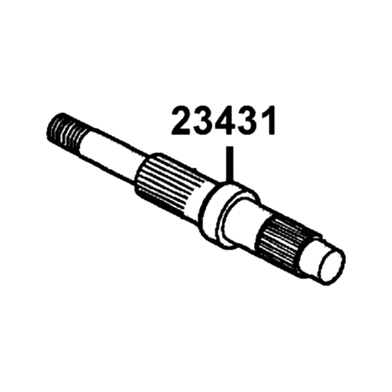23431-LKC7-900 SHAFT FINAL — diagram cutout