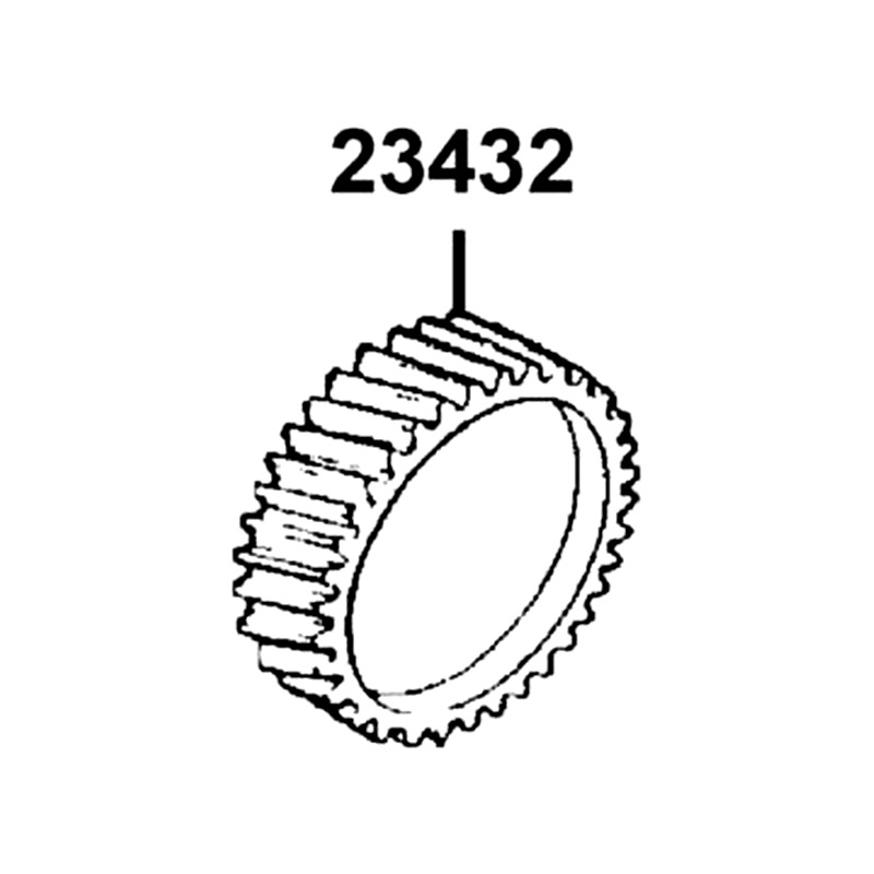 23432-KEC4-C00 GEAR FINAL — diagram cutout