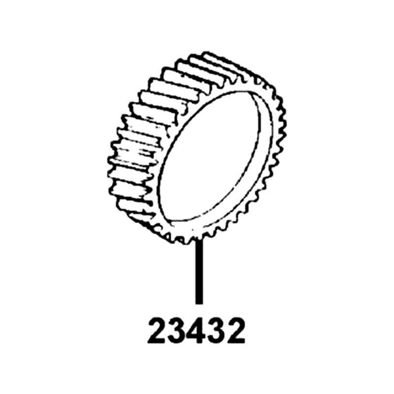 23432-LGE7-E00 GEAR FINAL — diagram cutout