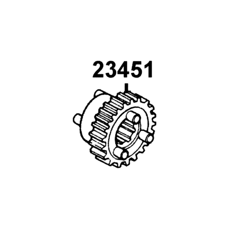 23451-LBA8-C10 GEAR C-2 — diagram cutout