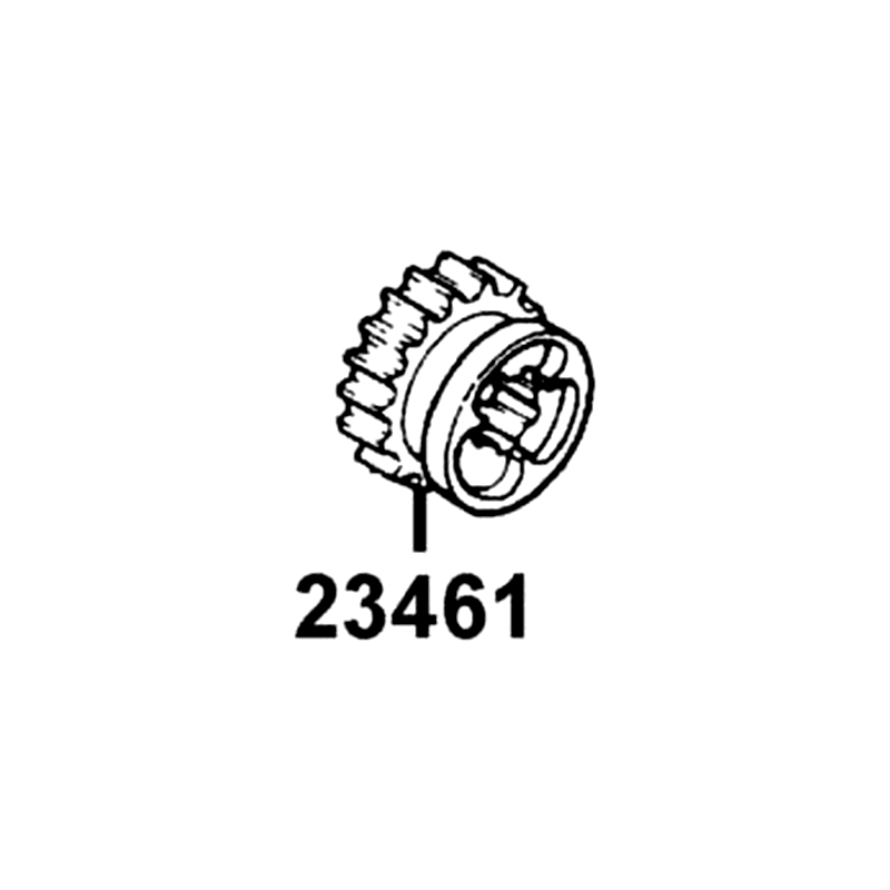 23461-LBA8-C10 GEAR M-3 — diagram cutout