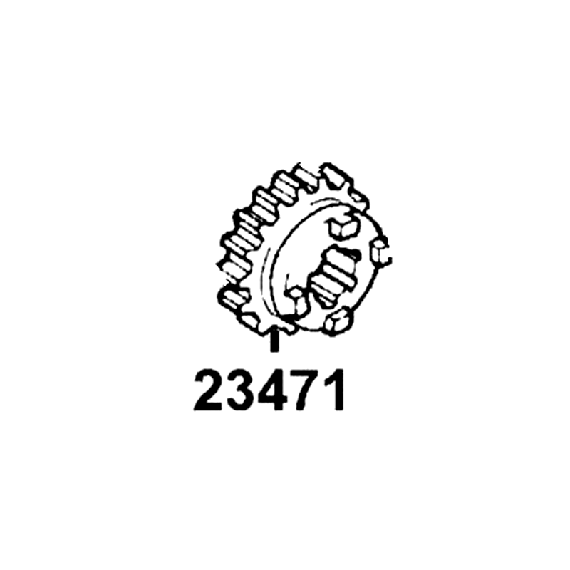 23471-4K39-001 GEAR C-3 (28T) — diagram cutout