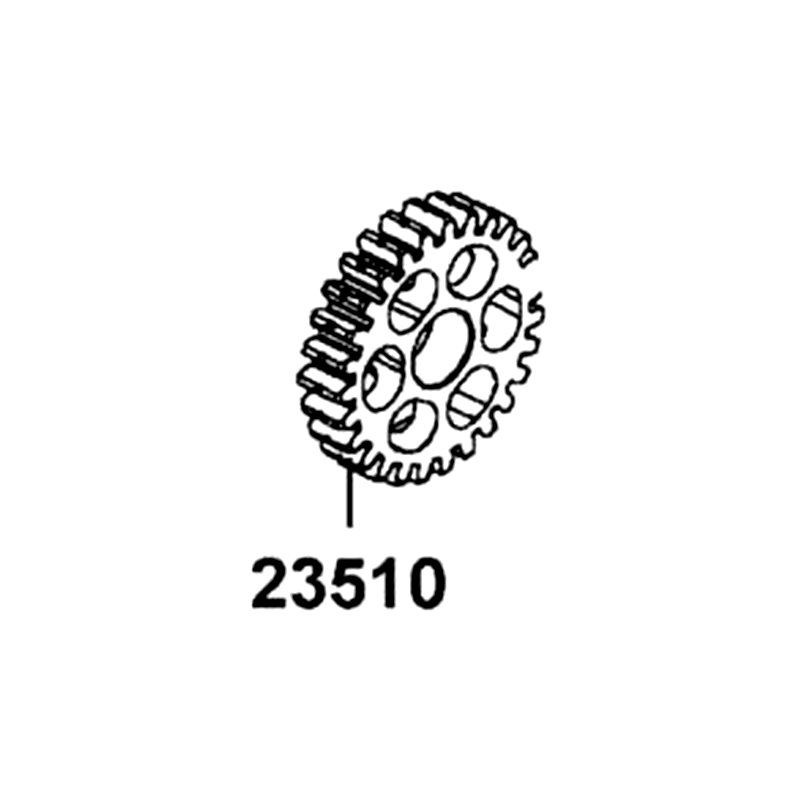 23510-LDB5-900 GEAR FORWARD DRIVEN 27T — diagram cutout