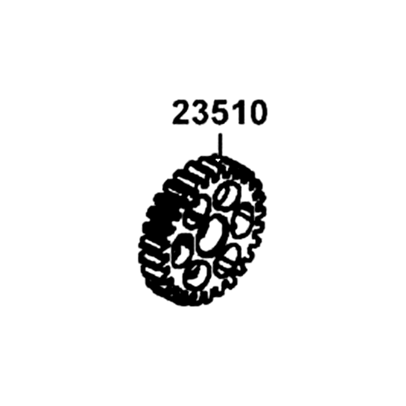 23510-LDB5-E00 GEAR FORWARD DRIVEN 28T — diagram cutout