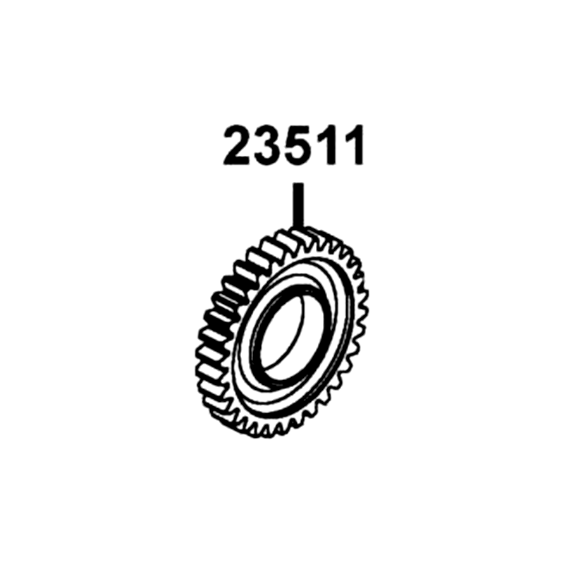 23511-PTA1-900 GEAR, FORWARD DRIVEN 33T — diagram cutout