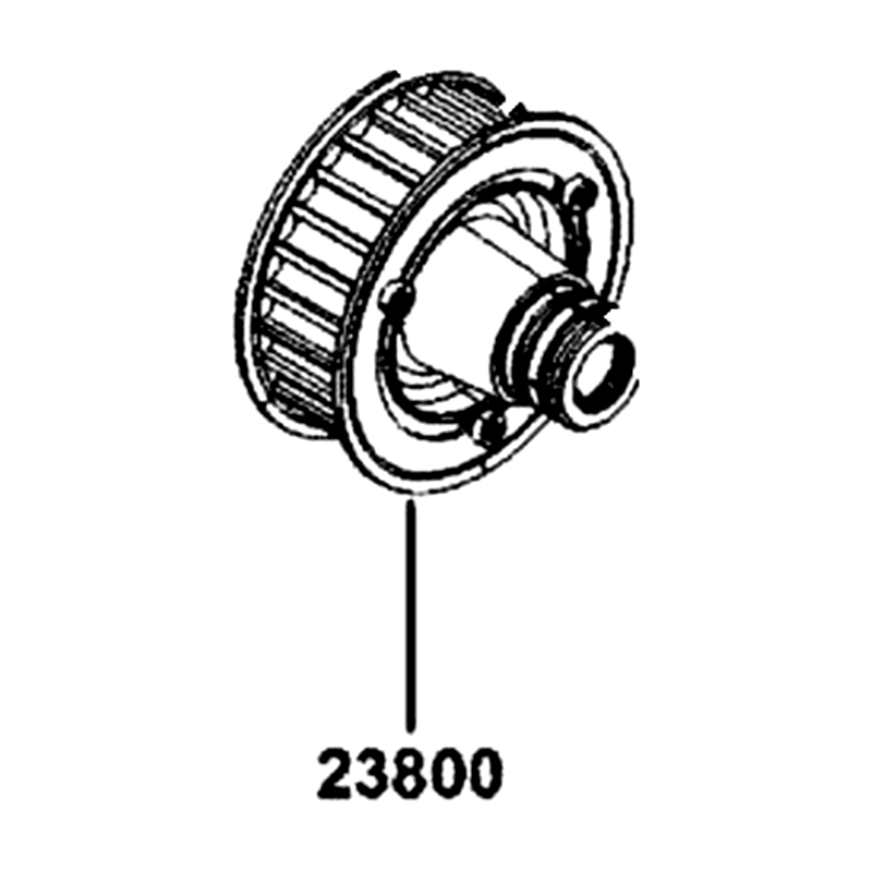 23800-AKB8-E00 DRIVE ASSY TRANS BELT — diagram cutout