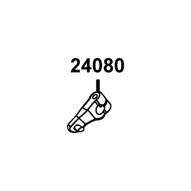 24080-PWB1-900 ARM GEAR SELECT ASSY — diagram cutout