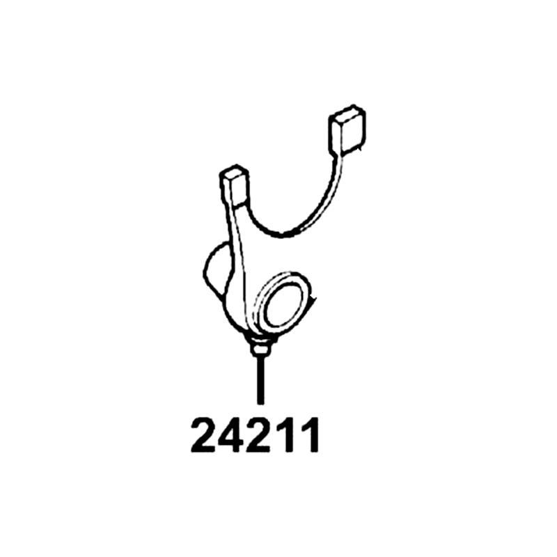 24211-1G07-002 FORK RIGHT GEAR SHIFT — diagram cutout