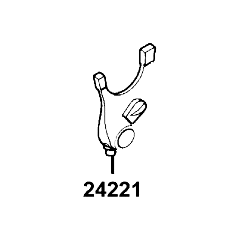 24221-3E55-002 FORK LEFT GEAR SHIFT — diagram cutout