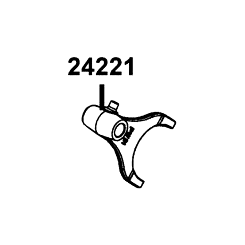 24221-PWB1-900 FORK SHIFT — diagram cutout
