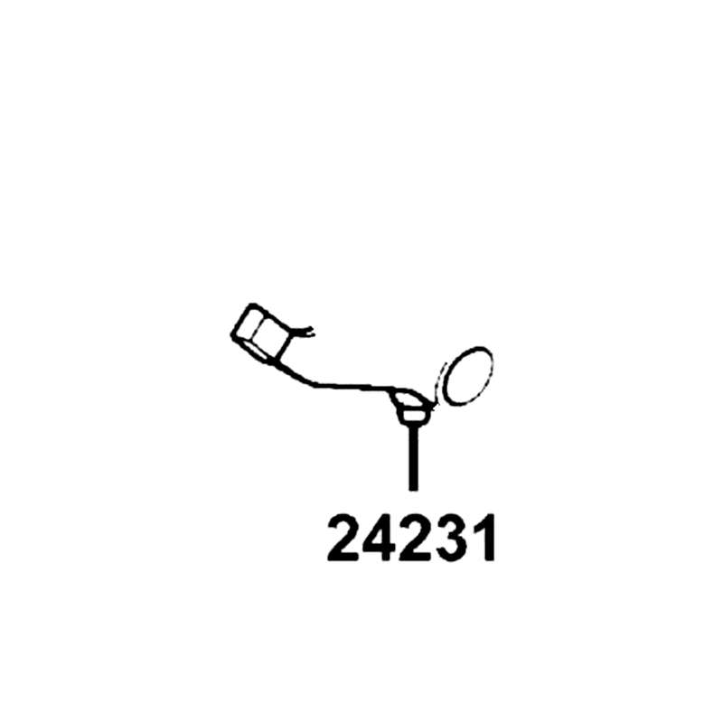 24231-1G07-011 FORK CENTER GEAR SHIFT — diagram cutout