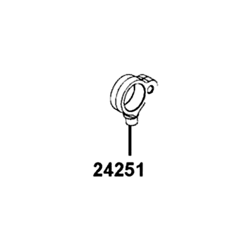 24251-LCD9-E00 GUIDE RIGHT FORK — diagram cutout