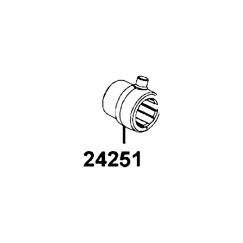 24251-LDB5-E00 GUIDE RIGHT FORK — diagram cutout