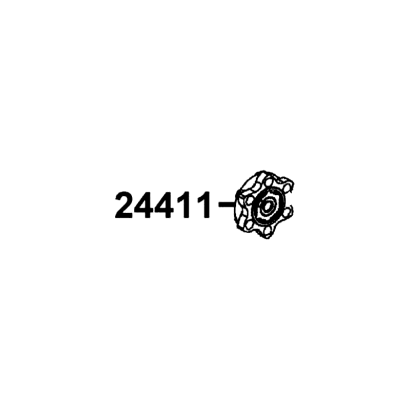 24411-LBA8-C10 CAM GEAR SHIFT — diagram cutout