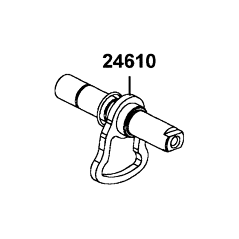 24610-LKM5-E00 SPINDLE COMP GEAR SHIFT — diagram cutout