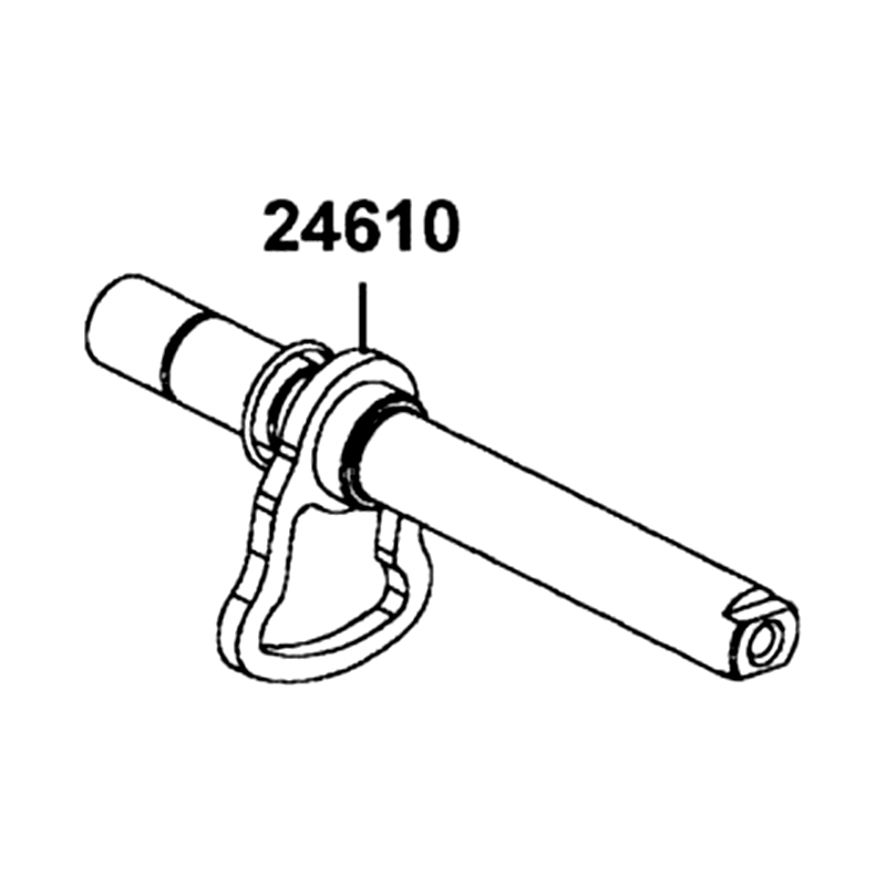 24610-LKM8-E00 SPINDLE COMP DRUM SHIFT — diagram cutout