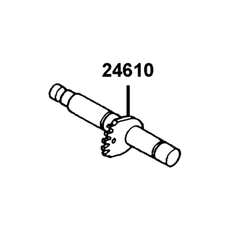 24610-LLB1-900 SPINDLE ASSY DRUM SHIFT — diagram cutout