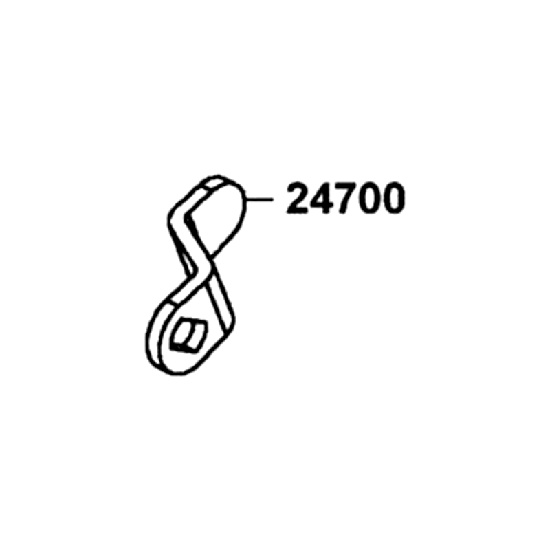 24700-ABC9-M00 STAY SHIFT GUIDE — diagram cutout