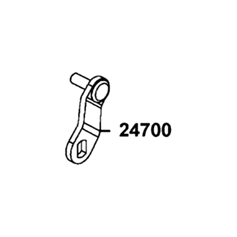 24700-LKM5-E00 STAY SHIFT GUIDE — diagram cutout