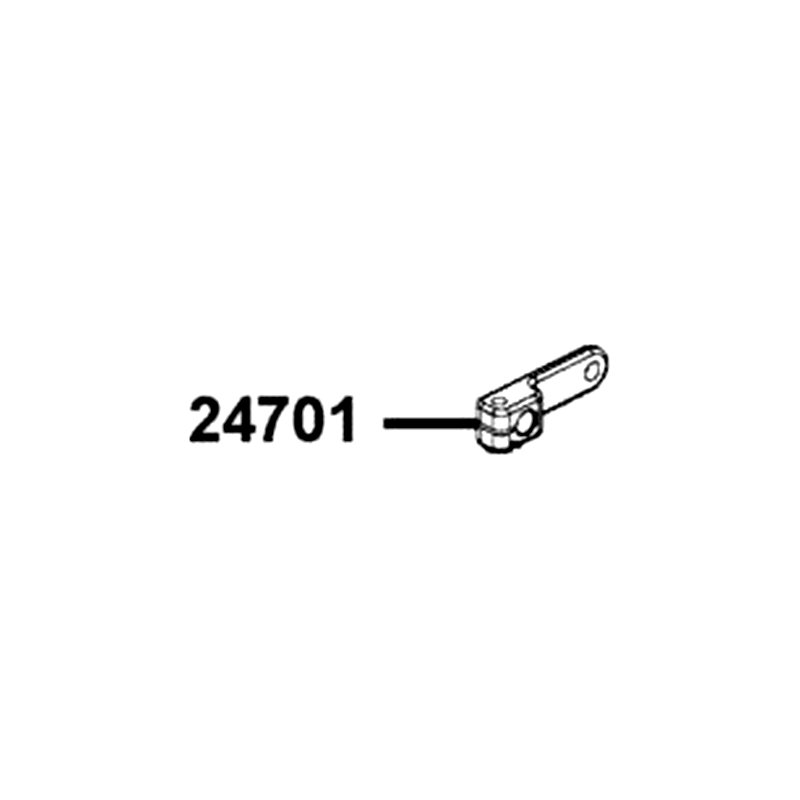 24701-LCA4-E00 GEAR CHANGE HANDLE — diagram cutout