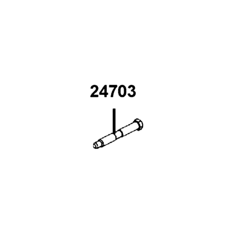 24703-LDB5-E00 BOLT SHIFT LEVER — diagram cutout