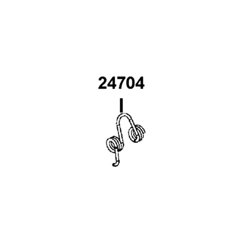 24704-LDB5-E00 SPRING SHIFT LEVER — diagram cutout