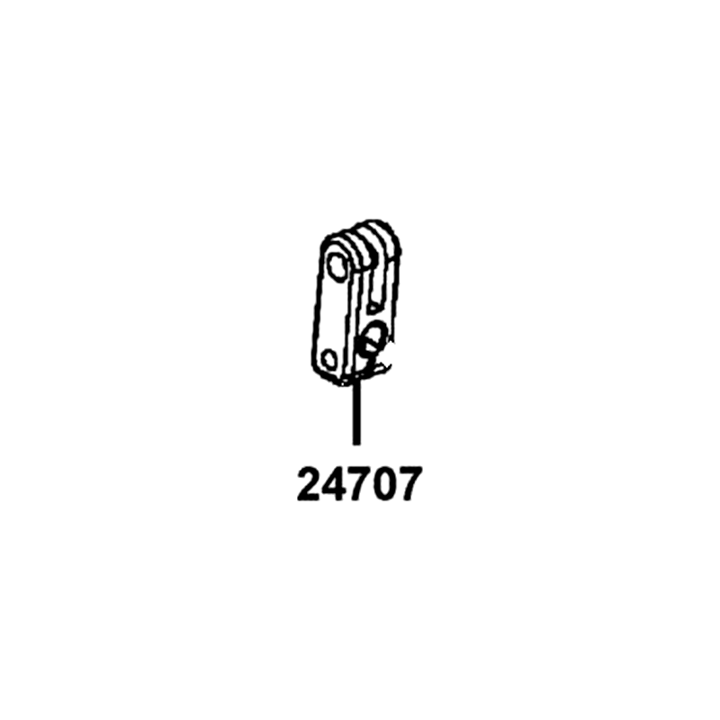 24707-LBA7-900 BRKT CHANGE HANDLE — diagram cutout