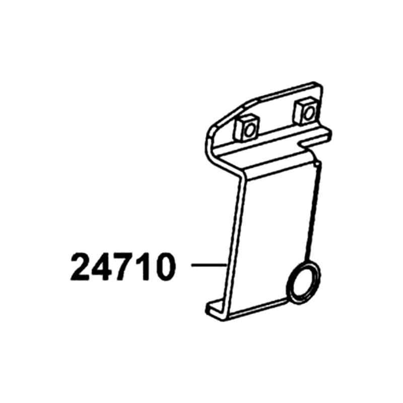24710-ABC9-M00 STAY CHANGE HANDLE — diagram cutout
